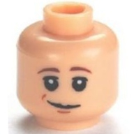 Lego hlava, tělová světlá (3626bpb0655)